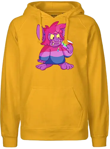 Bi Goblin - Bi, queer, Goblin, LGBTQIA - Fairtrade Hoodie