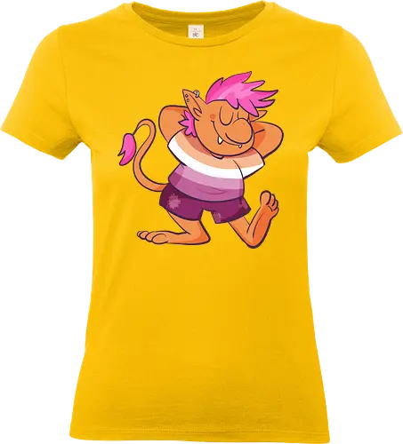 Lesbian Goblin - Lesbian, Goblin, Queer, LGBTQIA - Standard T-Shirt (Frauen)