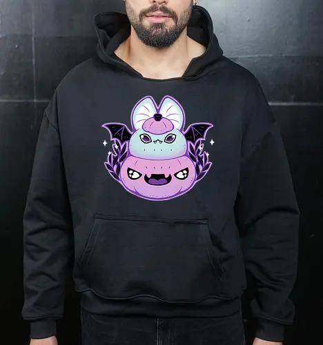 Halloween Pastel Goth Bat