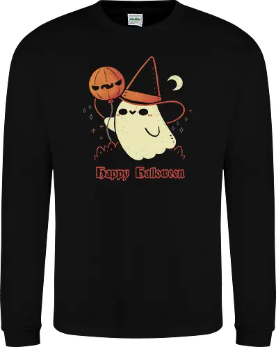 Happy Halloween Spooky Cute Ghost