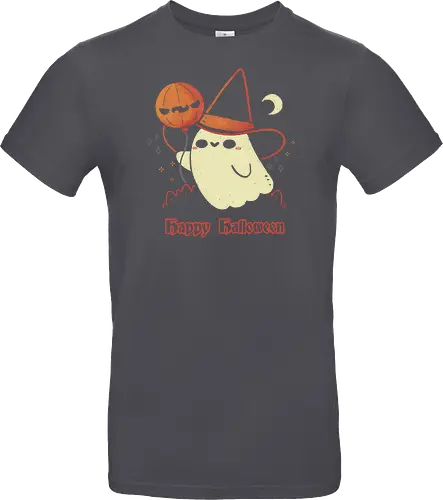 Happy Halloween Spooky Cute Ghost