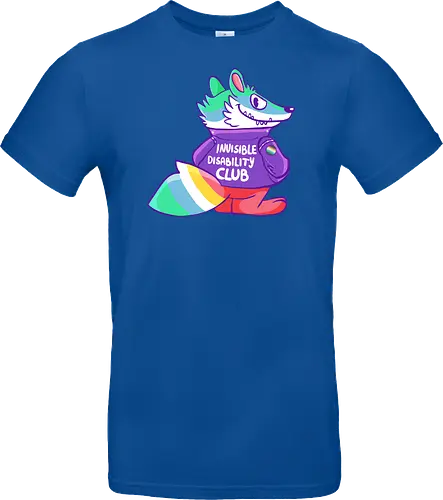 Invisible Disability Club - Waschbär, Behinderung, disability - Standard T-Shirt