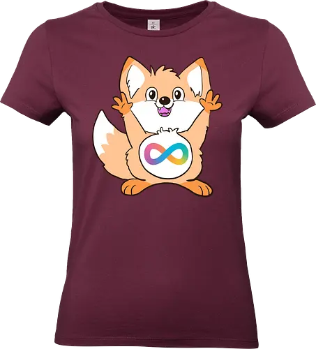 Neurodivergenz-Fuchs - Neurodivergenz, autismus, Fuchs - Standard T-Shirt (Frauen)