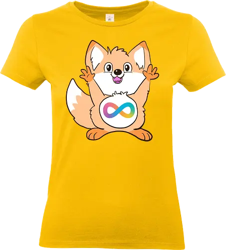 Neurodivergenz-Fuchs - Neurodivergenz, autismus, Fuchs - Standard T-Shirt (Frauen)
