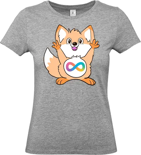 Neurodivergenz-Fuchs - Neurodivergenz, autismus, Fuchs - Standard T-Shirt (Frauen)