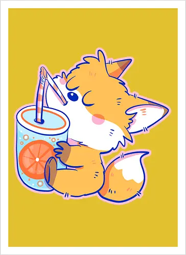 Stay Hydrated Fox