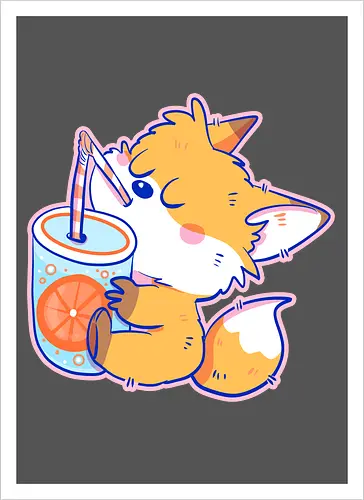 Stay Hydrated Fox