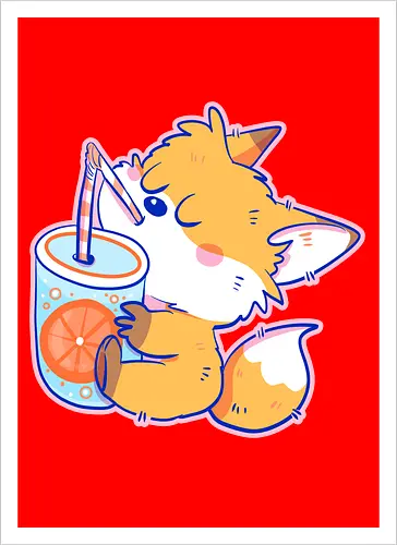 Stay Hydrated Fox