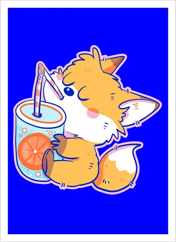 Stay Hydrated Fox