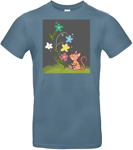 Disability Pride Maus - Disability, Behinderung, Maus, Blumen - Standard T-Shirt