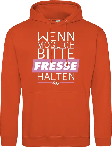 LPN05 - Wenn möglich Fresse halten (White) - lpn, youtube, youtuber, merchandise - Standard Hoodie