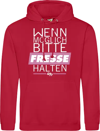 LPN05 - Wenn möglich Fresse halten (White) - lpn, youtube, youtuber, merchandise - Standard Hoodie