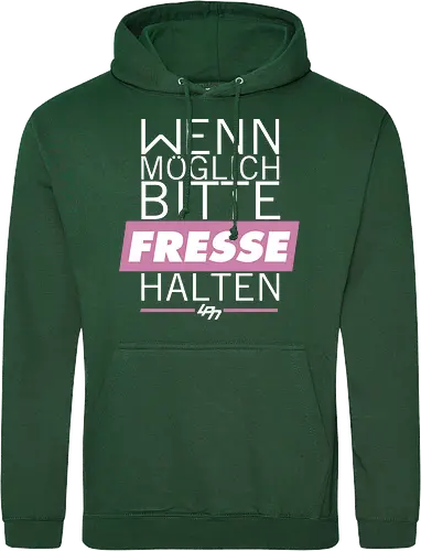 LPN05 - Wenn möglich Fresse halten (White) - lpn, youtube, youtuber, merchandise - Standard Hoodie
