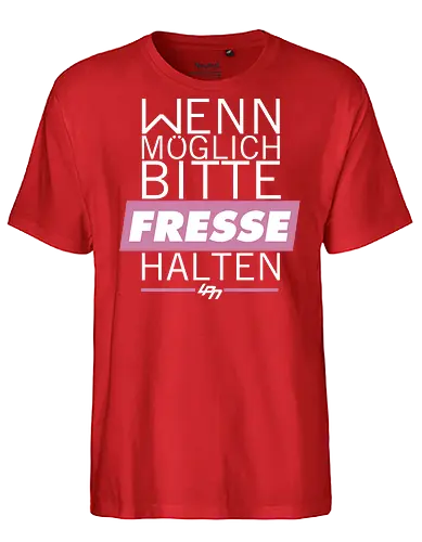 LPN05 - Wenn möglich Fresse halten (White) - lpn, youtube, youtuber, merchandise - Fairtrade T-Shirt