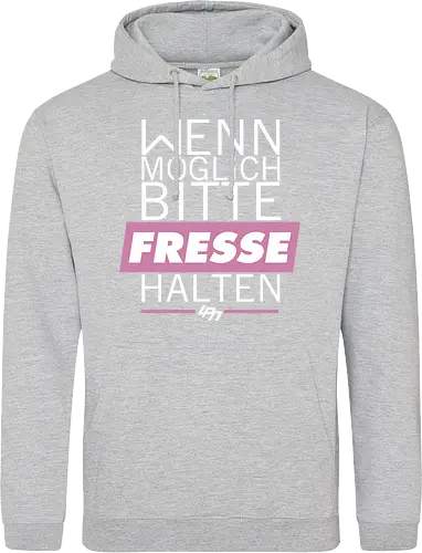 LPN05 - Wenn möglich Fresse halten (White) - lpn, youtube, youtuber, merchandise - Standard Hoodie
