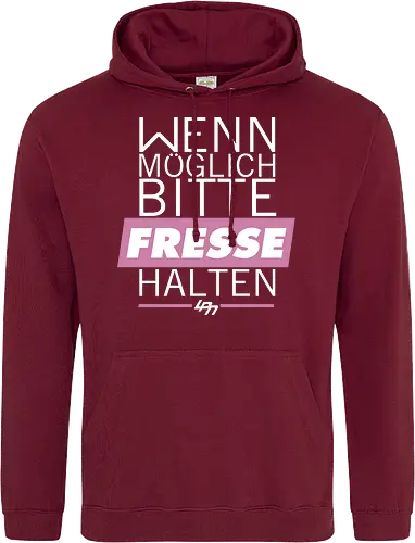 LPN05 - Wenn möglich Fresse halten (White) - lpn, youtube, youtuber, merchandise - Standard Hoodie