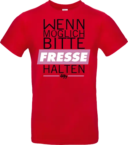 LPN05 - Wenn möglich Fresse halten (Black)