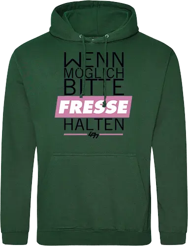 LPN05 - Wenn möglich Fresse halten (Black)