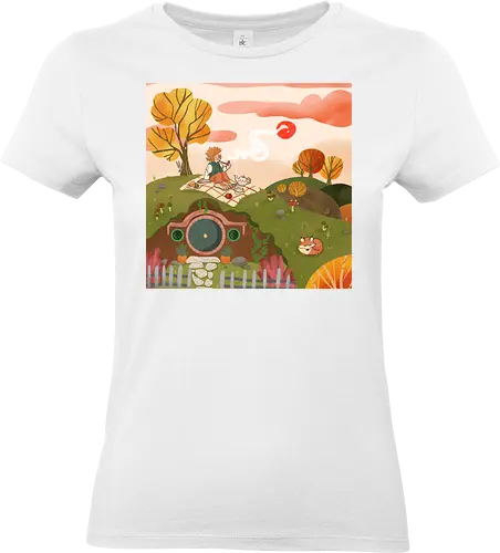 Hobbit Herbst - Hobbit, Herbst, Autumn, cozy - Standard T-Shirt (Frauen)