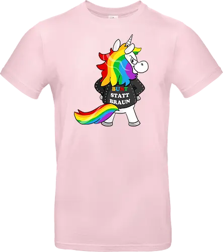 Bunt statt braun - Standard T-Shirt