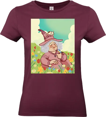 Frühlings-Hexe - Witch, witchy, Hexe, Spring, Blumen, Frühling - Standard T-Shirt (Frauen)