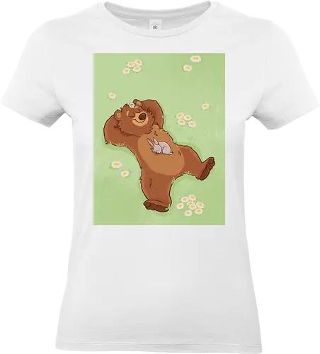 Frühlingsbär - Bär, Frühling - Standard T-Shirt (Frauen)