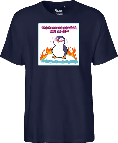 The horror persists but so do I