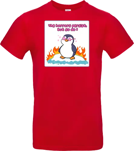 The horror persists but so do I