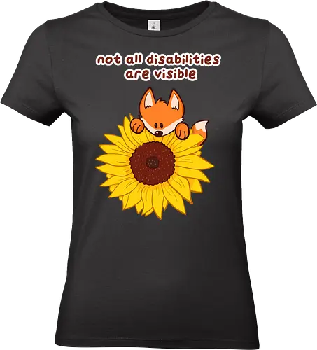 Sonnenblume 2 - Sonnenblume, Fuchs, Behinderung - Standard T-Shirt (Frauen)
