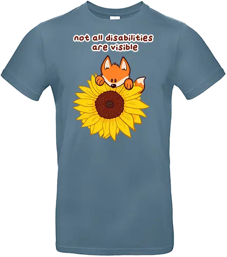 Sonnenblume 2 - Sonnenblume, Fuchs, Behinderung - Standard T-Shirt