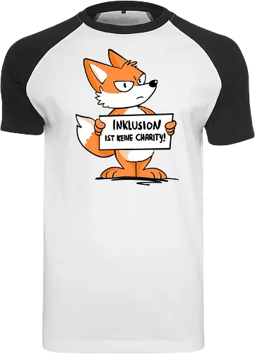 Inklusion - Inklusion, Fuchs - Raglan T-Shirt