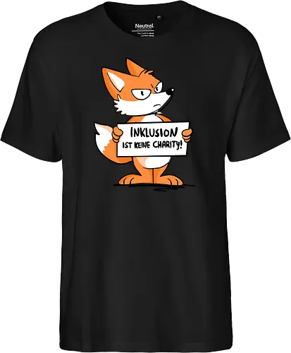 Inklusion - Inklusion, Fuchs - Fairtrade T-Shirt