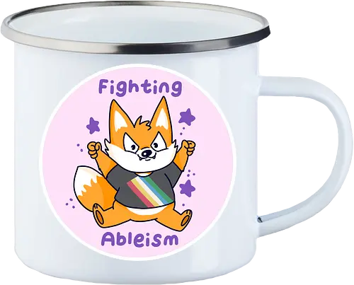 Fighting Ableism - Ableism, Fuchs, Fox, Human Rights - Emailletasse