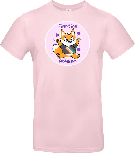 Fighting Ableism - Ableism, Fuchs, Fox, Human Rights - Standard T-Shirt