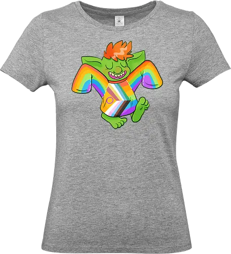 Pride Goblin - Pride, Queer, Goblin, LGBTQIA - Standard T-Shirt (Frauen)