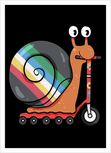Disability Pride Schnecke
