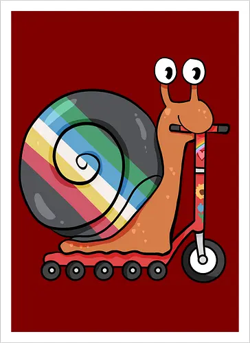 Disability Pride Schnecke