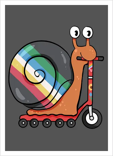 Disability Pride Schnecke
