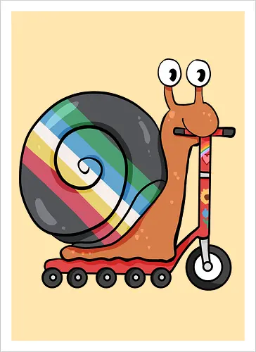 Disability Pride Schnecke