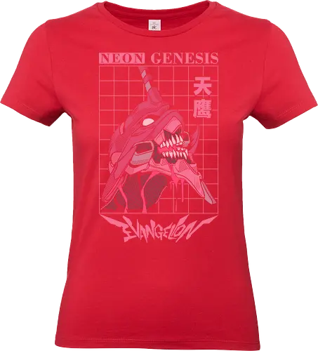 EVA-01 - NGE | IKIGAISEKAI - NGE, anime, eva, eva 01, evangelion, evangelion unit 01, japanese, manga, nerv, pastel colors, retro, shinji ikari - Standard T-Shirt (Frauen)