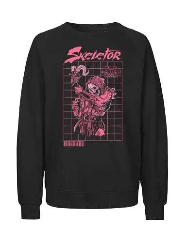 Skeletor - skeletor, 80s, he man, masters of the universe, eternia, grayskull, heman, motu, retro - Fairtrade Sweatshirt