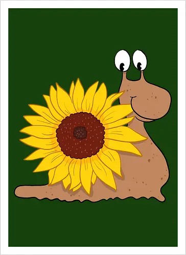 Sonnenblumenschnecke