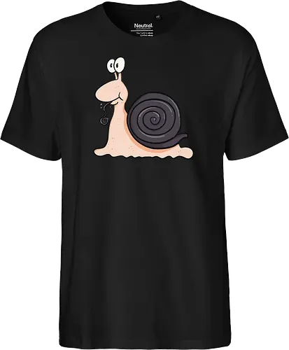 Lakritzschnecke - Lakritze, Schnecke - Fairtrade T-Shirt