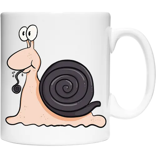 Lakritzschnecke - Lakritze, Schnecke - Keramiktasse