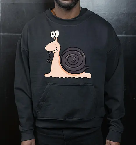 Lakritzschnecke - Lakritze, Schnecke - Cropped Sweatshirt