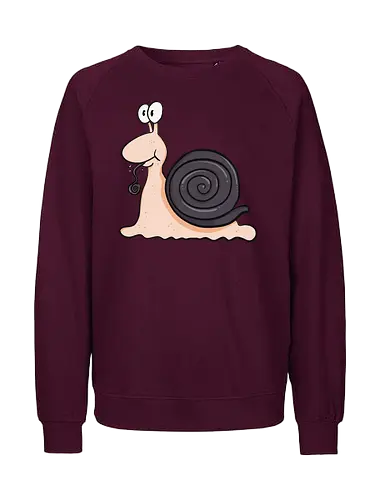 Lakritzschnecke - Lakritze, Schnecke - Fairtrade Sweatshirt