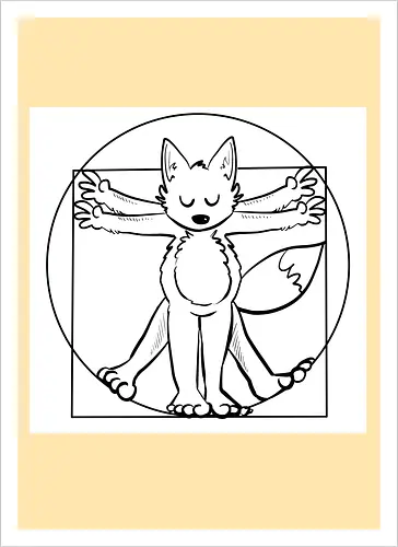 Da Vinci Fuchs weiß