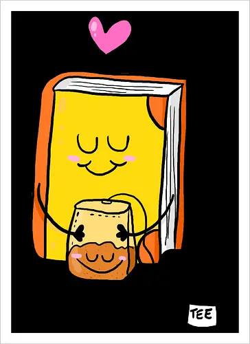 Buch und Tee