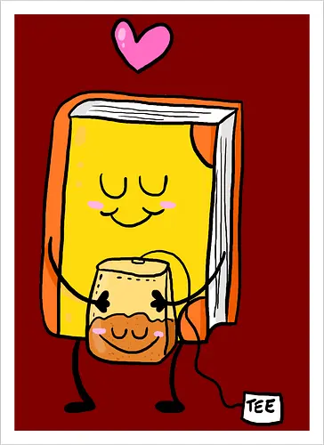 Buch und Tee