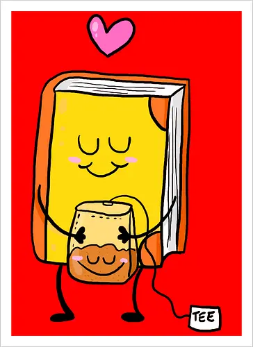 Buch und Tee